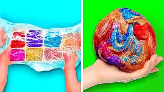 COLORFUL AND RELAXING SLIME CRAFTS YOU CAN TRY AT HOME