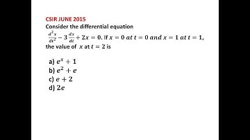 9. 2nd order differential equations I Mathematical Methods of Physics I Dr. Nagaraju Pendam
