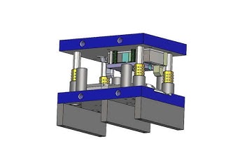 High precision progressive tool design for the metal stamping industry.