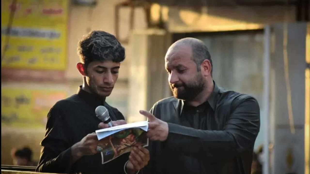 الرادود كرار الزينبي والشاعر عدي الكعبي والرادود عقيل القلعاوي(لو مامنطينه عيونك جا سمونه العميان)