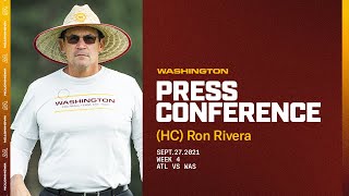 Famous Ron Rivera: "The play doesn't care who makes it" | Press Conference Wealth