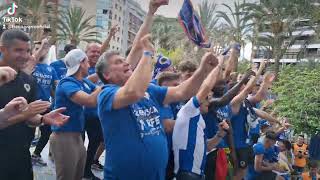 Fran Navarro Canta en Luceros Ascenso Hercules Cf 2024