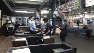 自動改札機未設置　ＪＲ四国松山駅　2021年夏