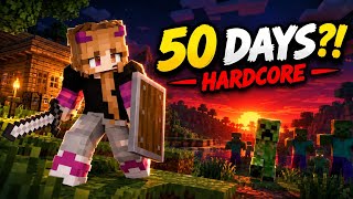 Ep 1/ Can I Survive 50 Days in Minecraft Hardcore🪬☠️💆🏻‍♀️..#moonlight gaming!..