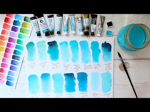 Vidéo: Le turquoise cobalt est-il chaud ou froid ?