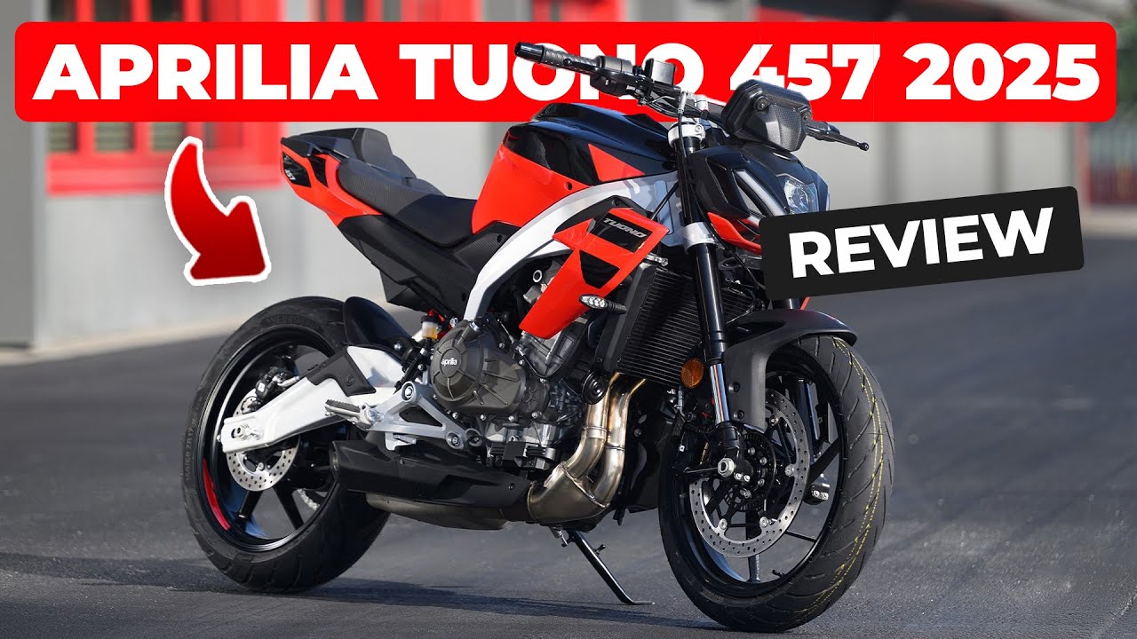 【apolina】2-3Y Aprilia Tuono 457 2025 Review: The A2 Bike that punches
