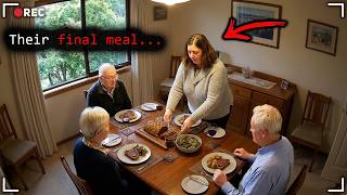 She Invited Them to Lunch — CCTV Captured What She Did Before They Arrived