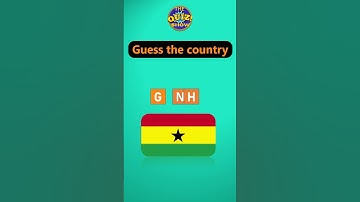 🚩 Can You Guess the Country by its Scrambled Name? pt 4  | flags puzzle | #shorts scrambled puzzle