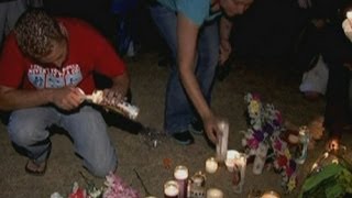 Candlelight vigil for Denver Batman cinema victims