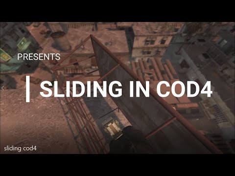 Sliding in CoD4