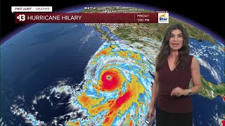 Monsoon vs. Hurricane Hilary in Las Vegas