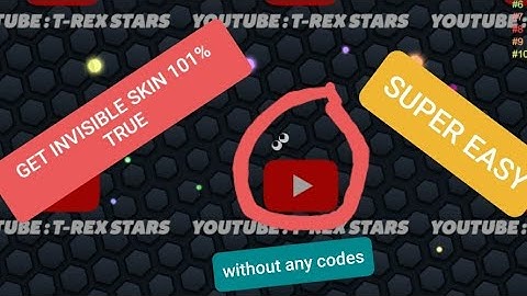 How to get slither io invisible skin without codes 1000%WORKING