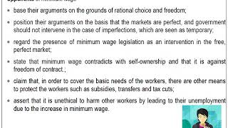 Minimum Wage as an Ethical Issue