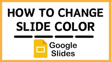 How to Change Slide Color in Google Slides | Step-by-Step Tutorial