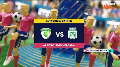 Equidad vs Nacional - Resumen y mejores momentos | Liga Aguila 2019-II | Fecha 5
