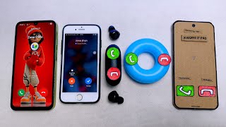 Galaxy A15 Vs Iphone 7 Vs Earbuds Vs Circle Phone Vs Xiaomi 17 Pro Max Incoming Call