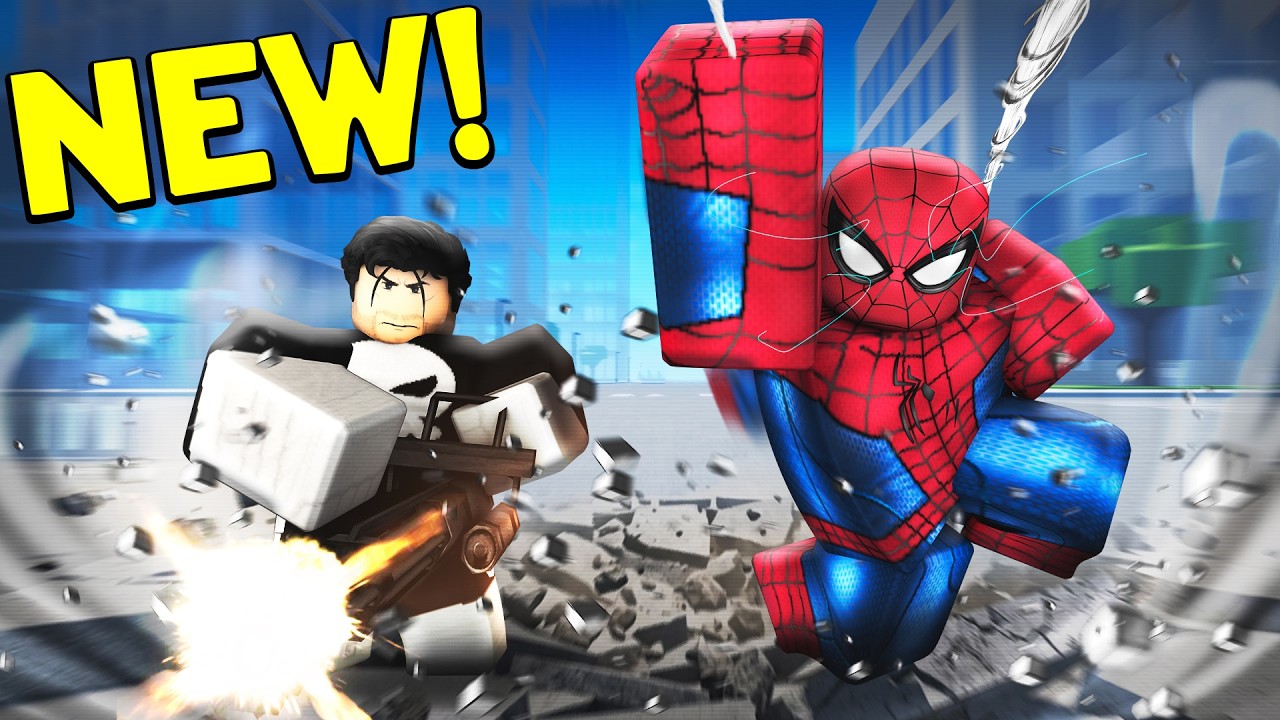 This Spiderman Roblox Game is AMAZING..