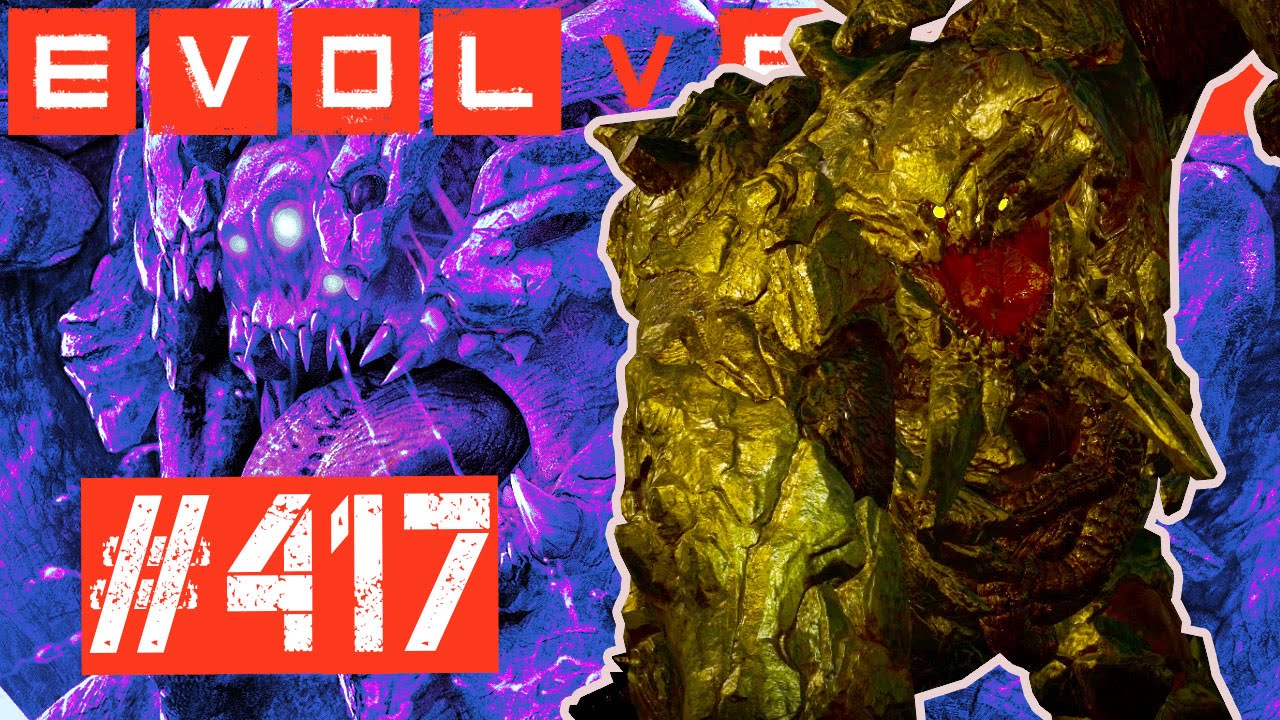 Evolve: Gold Behemoth Shining Brightly