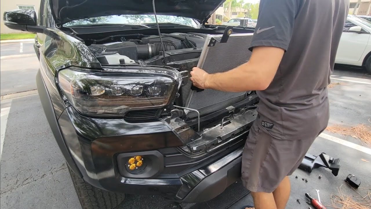 2016-2023 Toyota Tacoma AC Condenser Replacement - YouTube