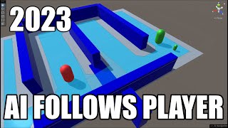Making Unity AI Agents Follow Your Player