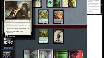 MTGO Standard Commentary GW Scales vs Jund Superfriends