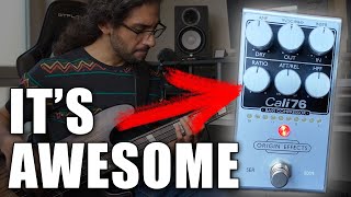 NEW Origin Effects Cali76 Bass Compressor | Demo