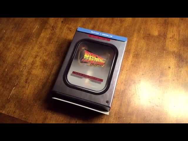 Back to the Future 2015 Trilogy Blueray Flux Capacitor Box Set