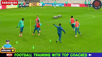 Dynamic Warm Up + FUN Drills / Training Session by Carlo Ancelotti