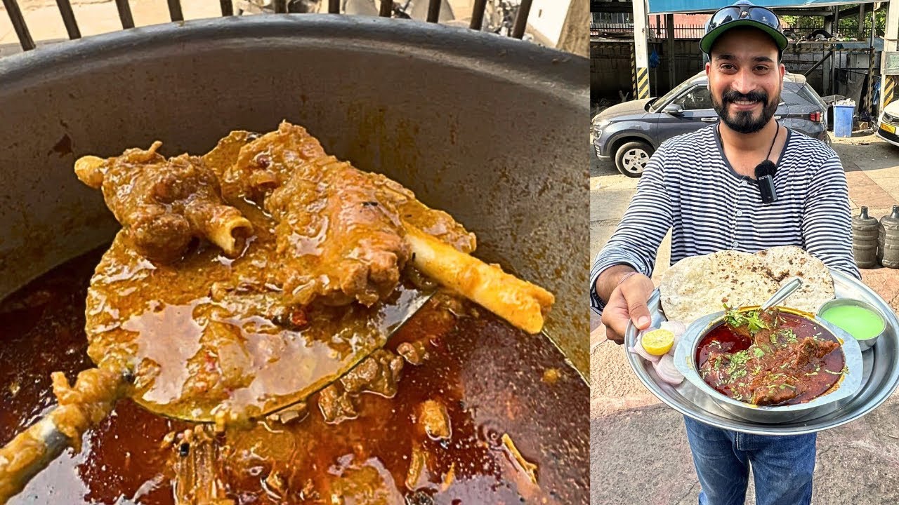 18 साल की उमर में बेचता है 100 KG मटन | MUTTON MASALA Recipe By Prathvi | Jaipur Food Tour