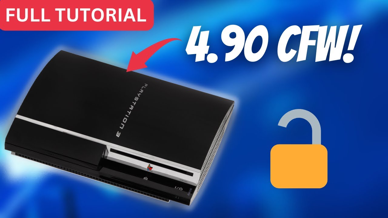 How to Jailbreak PS3 and Install CFW on 4.90 