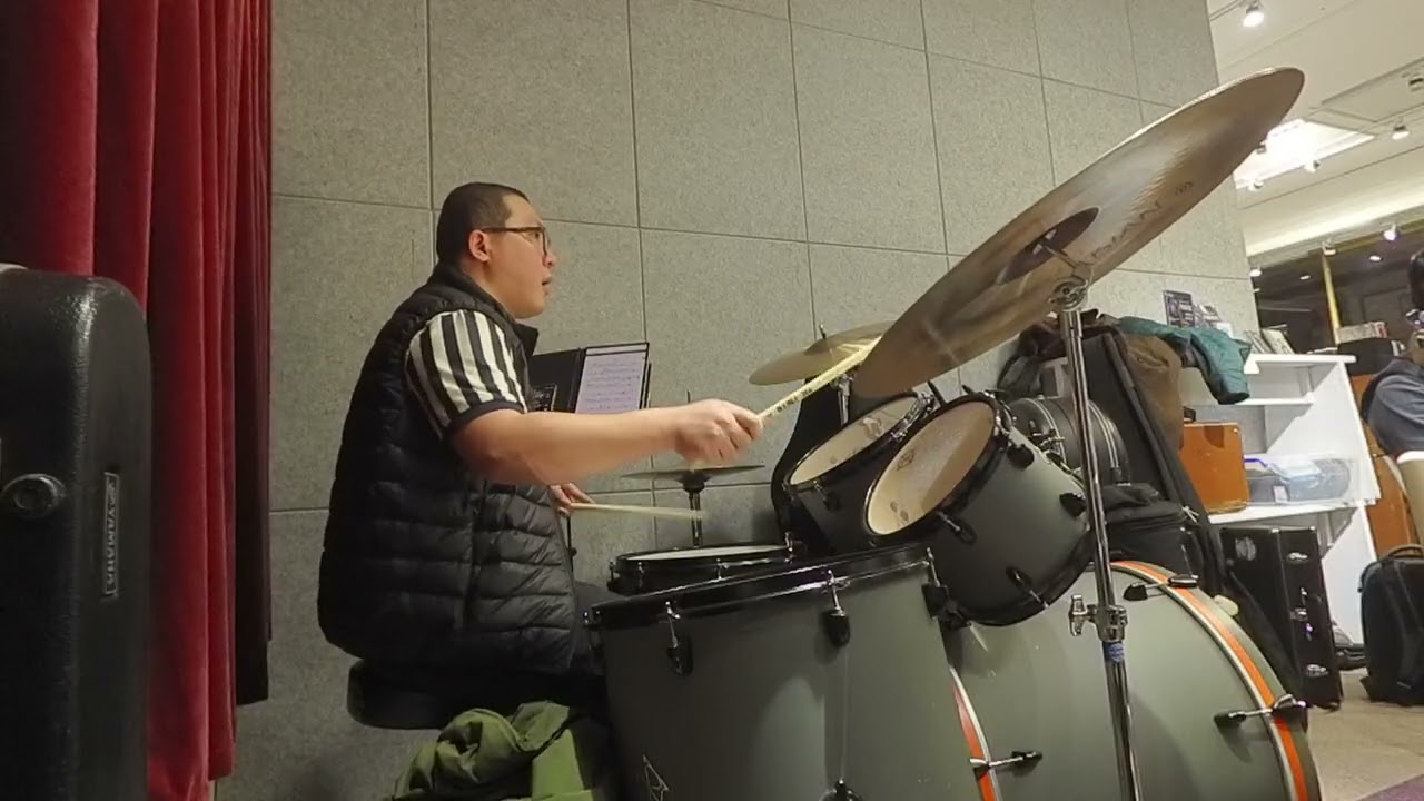 2026.1.9 稚爵團練 Nine Lives - Jeff Jarvis (Drum Cam)