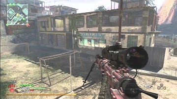 Sick cross map throwing knife !!! (MW2)