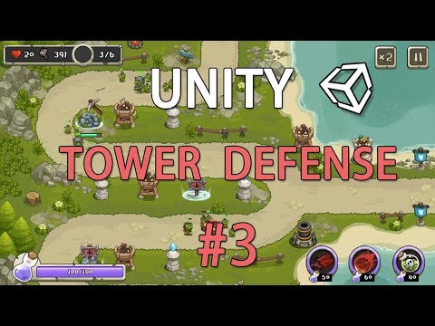 Спрайты и контроллеры противников / Tower defense #3