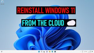 How to reset and reinstall Windows 11 from the Cloud by Thomas Maurer 22,498 views 1 year ago 11 minutes, 35 seconds