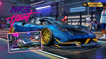 Pagani Huayra BC 2017 - 4K ultra HD - THE FASTEST HYPERCAR with EXTREME TUNEO - Need For Speed Heat