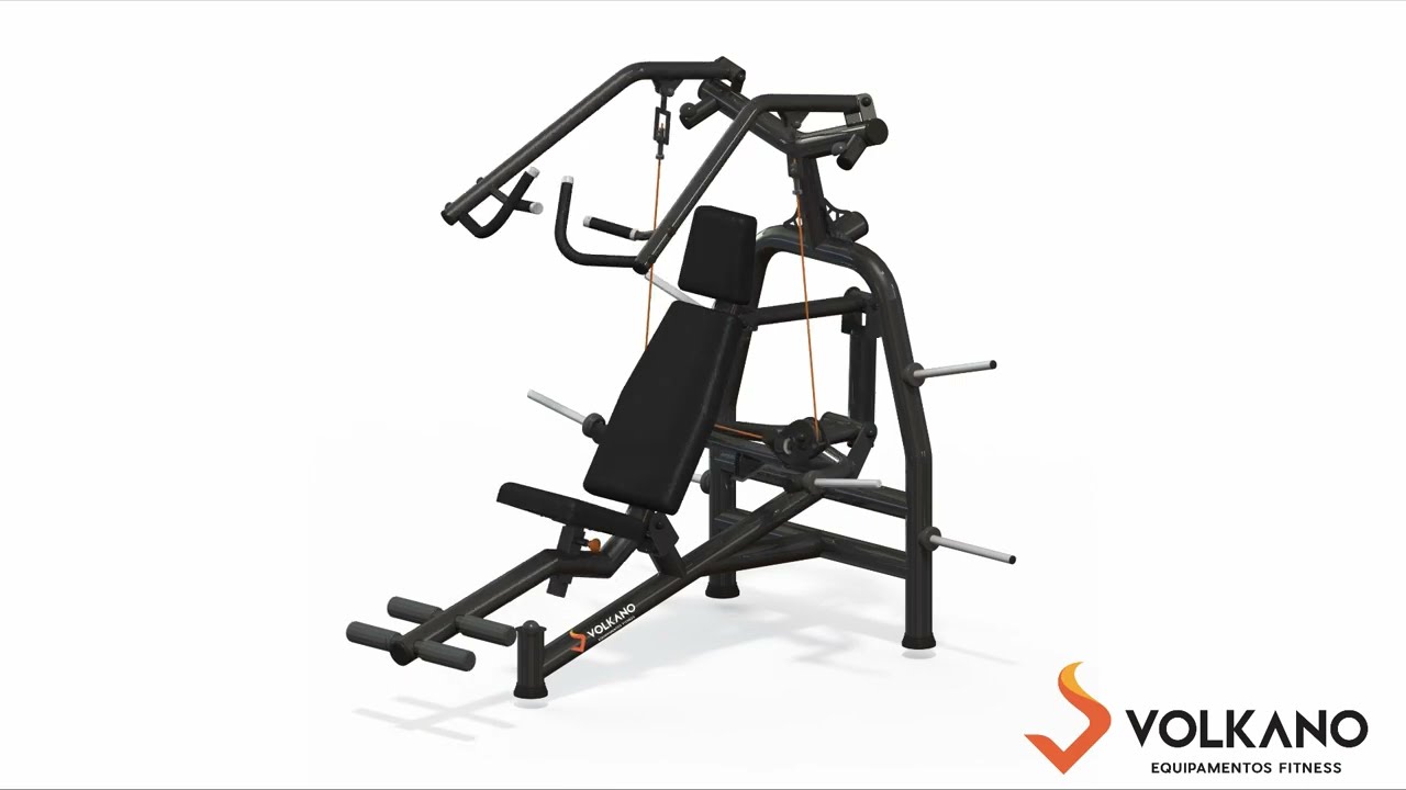 Supino Máquina  Volkano - Equipamentos Fitness