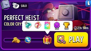 match masters color crystals rainbow solo challenge | perfect heist very easy challenge