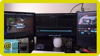 In this video i walk you through my triple monitor editing setup. is
what use to edit all of our videos as fast possible and an efficient
manner...