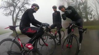 Quick Peak In Our Team Winter Training Rides.