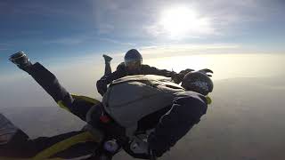 Dave's AFF Level 1 Skydiving Pass. Beccles UK. Awesome!