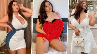 Costina Munteanu BIO & WIKI || Romanian Curvy Plus Size Model || Tiktok Instagram Star