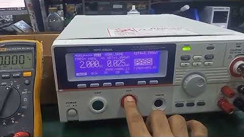 GW Instek GPT-9804 200V Safety Tester Repair & Calibration by Dynamics Circuit (S) Pte. Ltd.