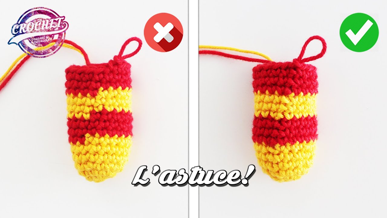Comment Changer de Couleur au Crochet Sans Décalage? | Astuce Amigurumi