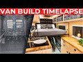 Van Build TIMELAPSE - 2 Years in 8 Minutes