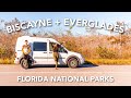 BISCAYNE, EVERGLADES, and BIG CYPRESS in our TINY VAN | FLORIDA ROAD TRIP