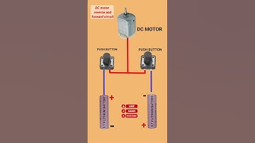 DC motor reverse and forward circuit #shorts #dcmotor  #dcmotorreverseforward