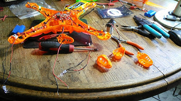 Syma X8W HW Mod with Altitude Hold LED Upgrade 2/3