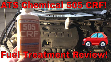 ATS Chemical 505 CRF Fuel Cleaner Review! As Seen on Scotty Kilmer Channel! Engine Carbon Cleaner!