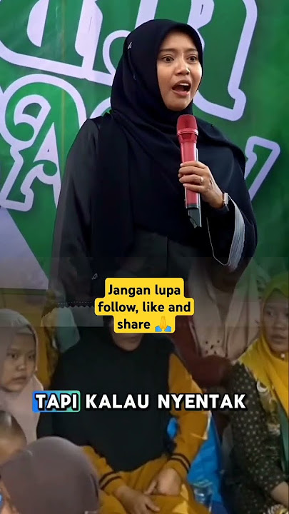 Ceramah USTADZAH MUMPUNI #ceramah #mumpuni #islamic #quotes