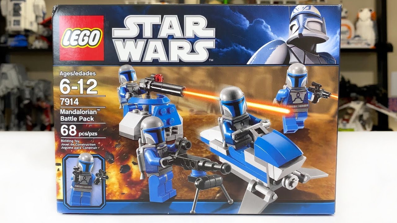 Examen du pack de combat mandalorien LEGO Star Wars 7914